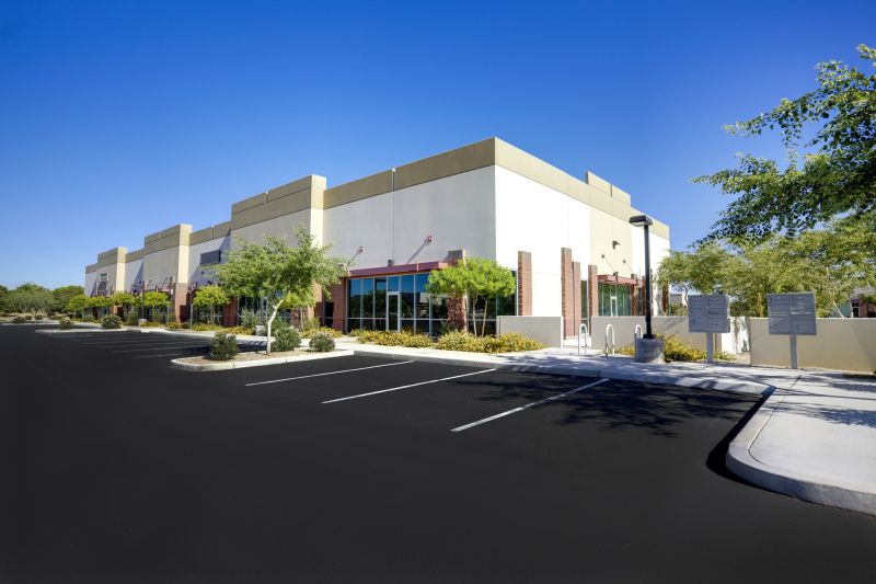 Parking Lot Apron Installation