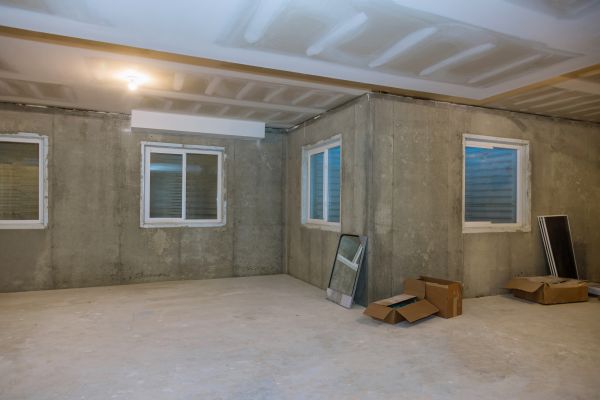 Basement Concrete Installation in Iowa City