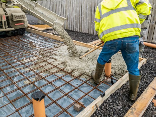 Basement Slab Pouring in Iowa City