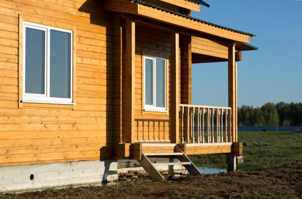 Cabin Footing Construction in Iowa City